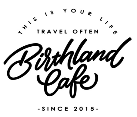 バースランドカフェのロゴ